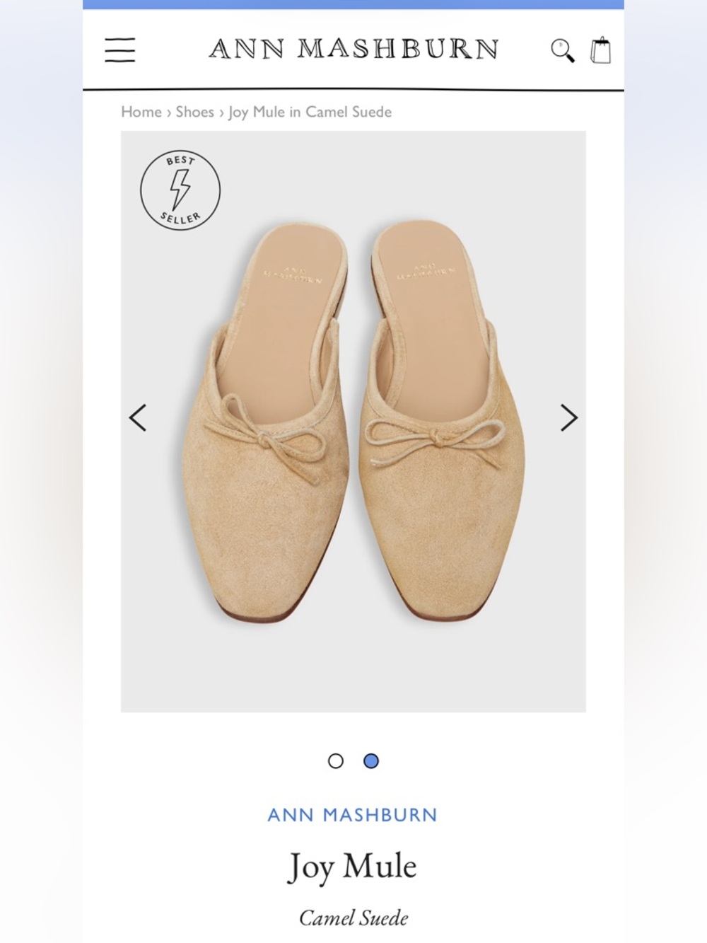 Ann Mashburn Joy Mule 🩷💜